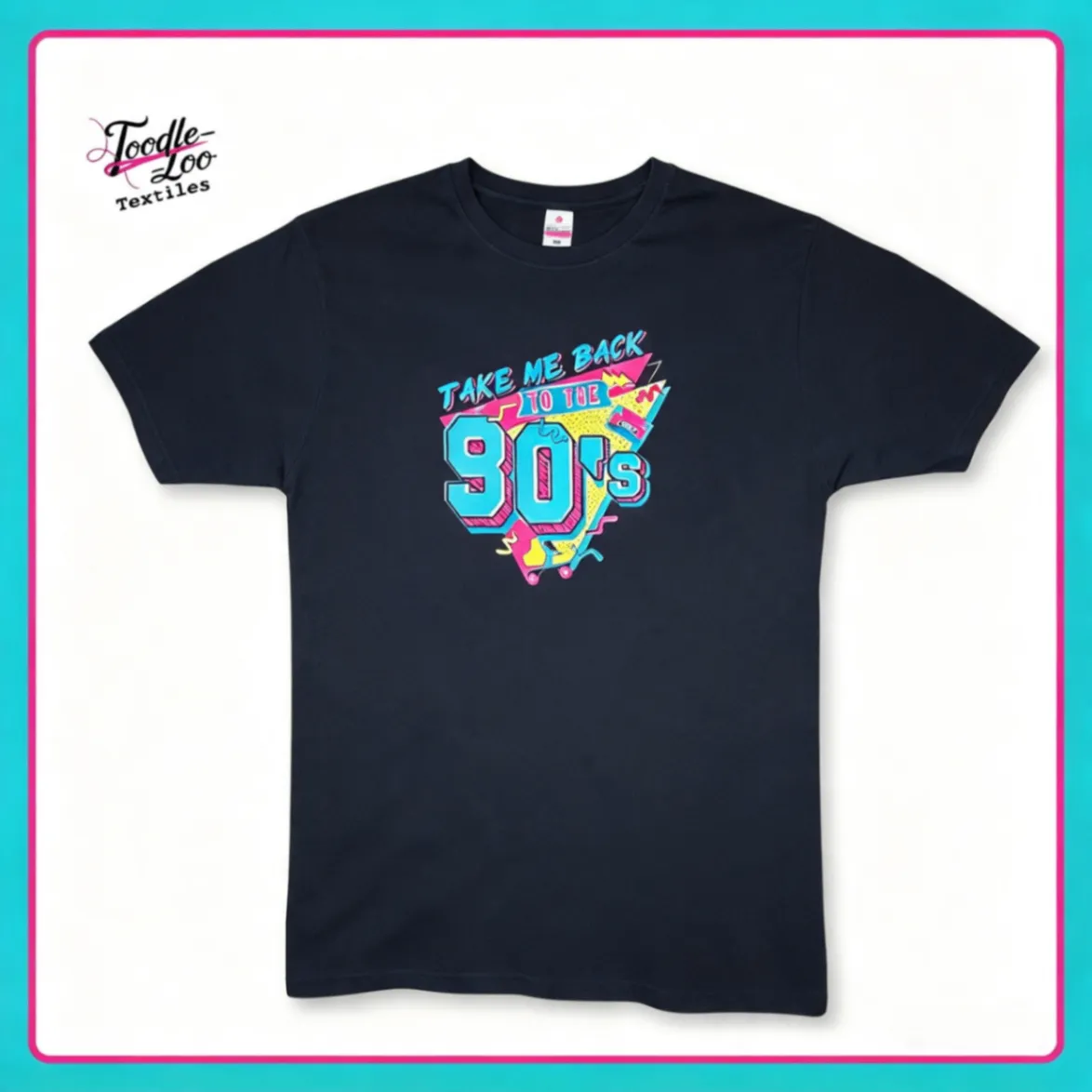 Take Me Back to the 90s T-shirt, front view